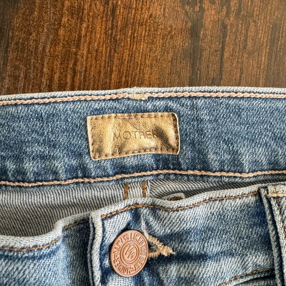 MOTHER Pixie Dazzler Ankle Fray Shoot to Thrill size 31 - Picture 7 of 14